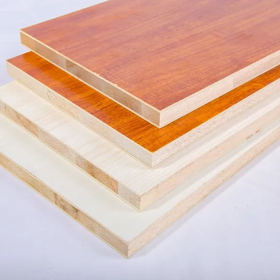 Factory Supply Multiple Sizes Melamine Block Board For Furniture factory