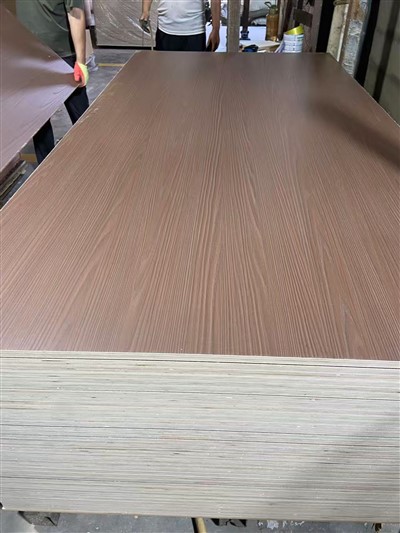 Jualan Panas 18mm Melamine Laminated Paplar Poplar Core, E0 Glue